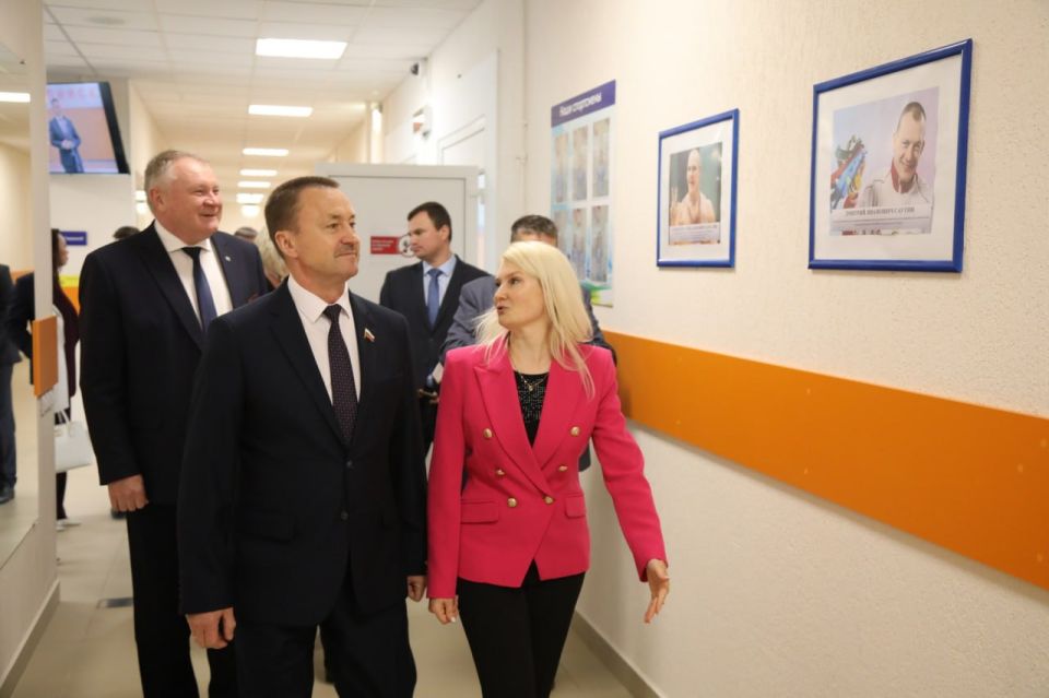 Юрий Матузов посетил с рабочей поездкой Новохопёрский район
