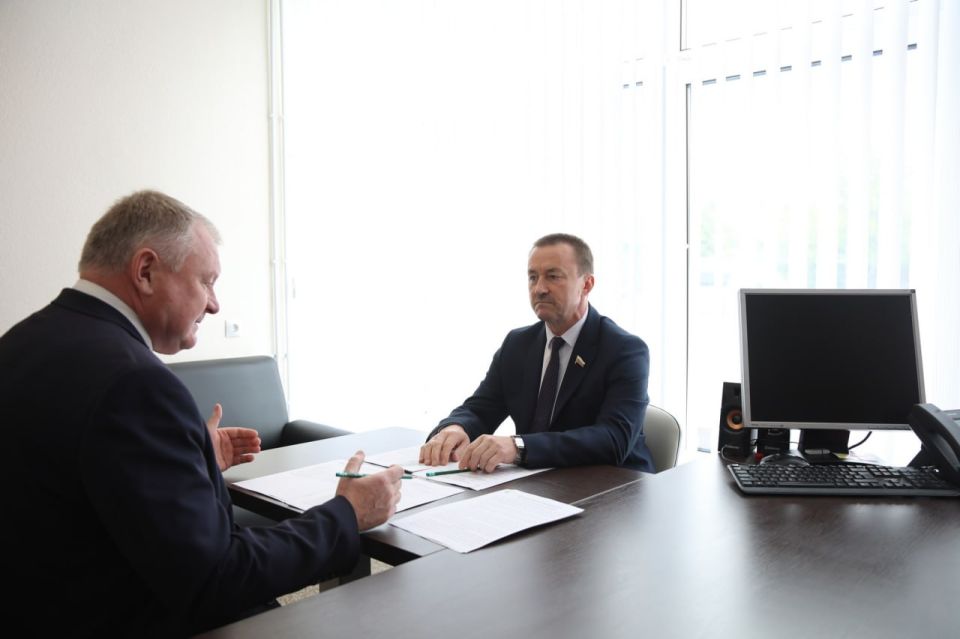 Юрий Матузов посетил с рабочей поездкой Новохопёрский район Юрий Матузов посетил с рабочей поездкой Новохопёрский район