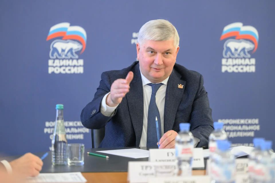 Александр Гусев поблагодарил воронежцев за участие в предварительном голосовании «Единой России»