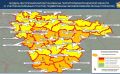 В связи с жаркой погодой IV класс пожарной опасности установили в Нововоронеже и 12 районах области