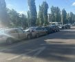 Шесть машин столкнулись на Ленинском проспекте