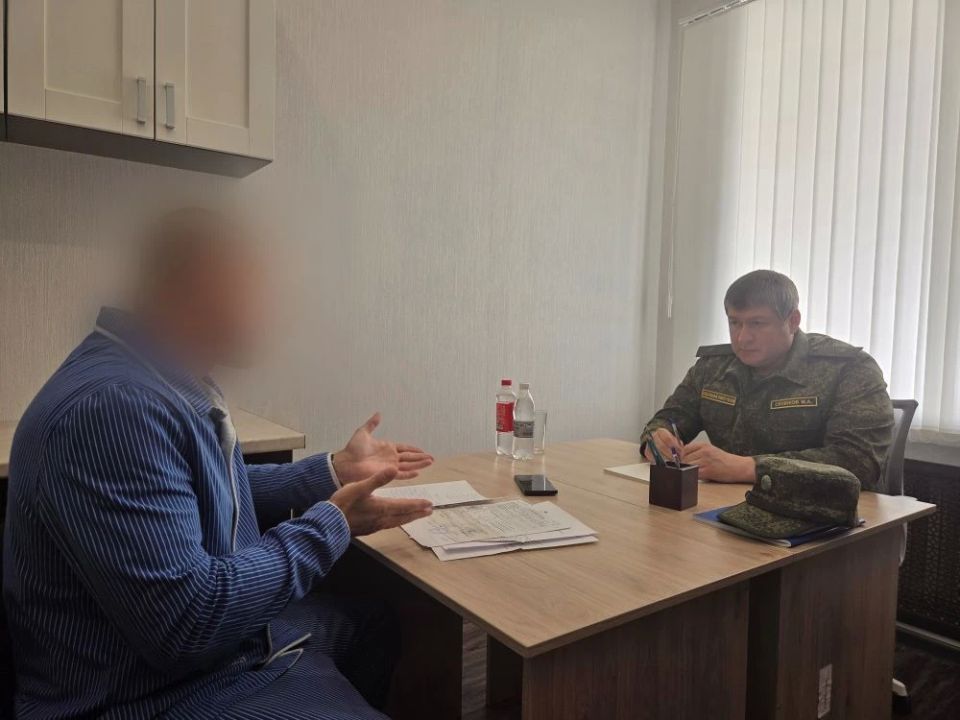 Руководитель следственного управления провел прием военнослужащих в военном госпитале Руководитель следственного управления провел прием военнослужащих в военном госпитале