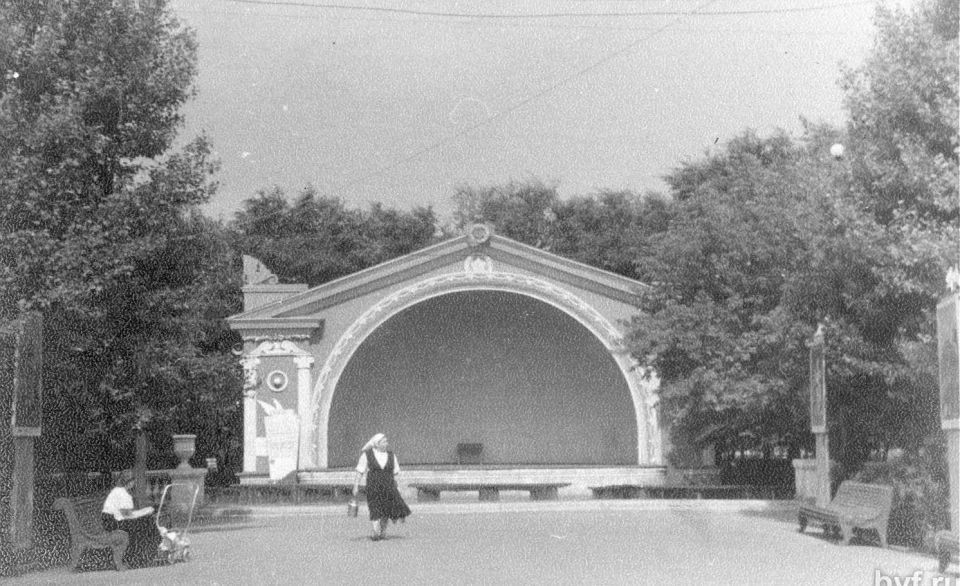 Парк "Орленок", летняя эстрада, 1950–1965 гг