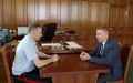 Начальник областного Главка генерал-майор полиции Максим Петрушин провел рабочую встречу с председателем Общественного совета Вячеславом Заряевым