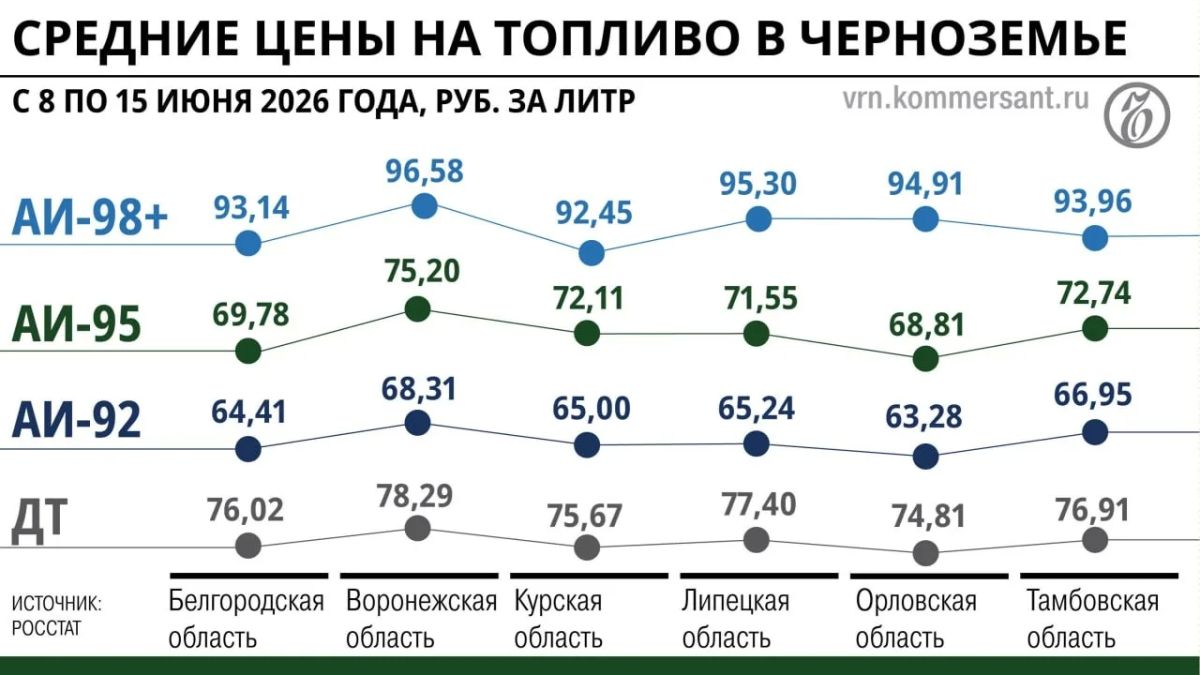 Запасы сходят на нефть: власти регионов Черноземья пытаются сдержать ажиотаж на топливном рынке
