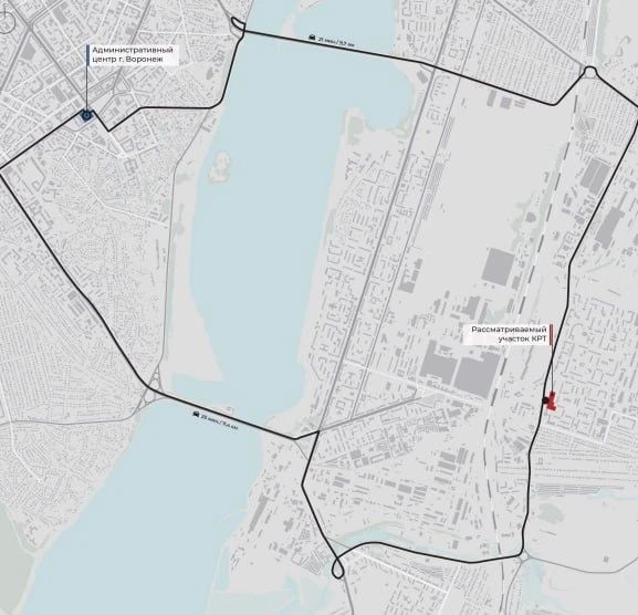 Власти Воронежа объявили торги на комплексное развитие гектара в микрорайоне ВАИ