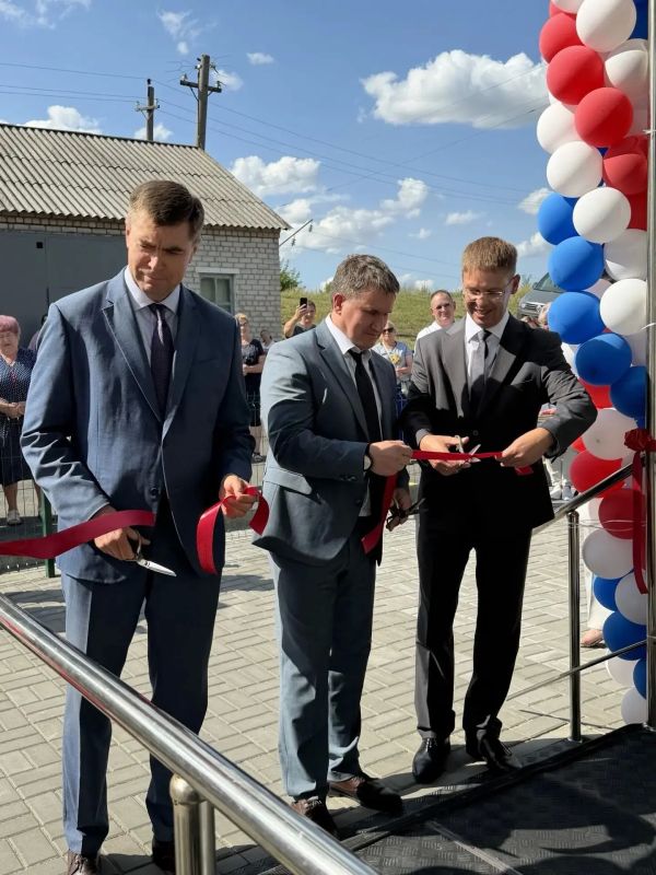 В селе Лиски торжественно открыли новую амбулаторию В селе Лиски торжественно открыли новую амбулаторию