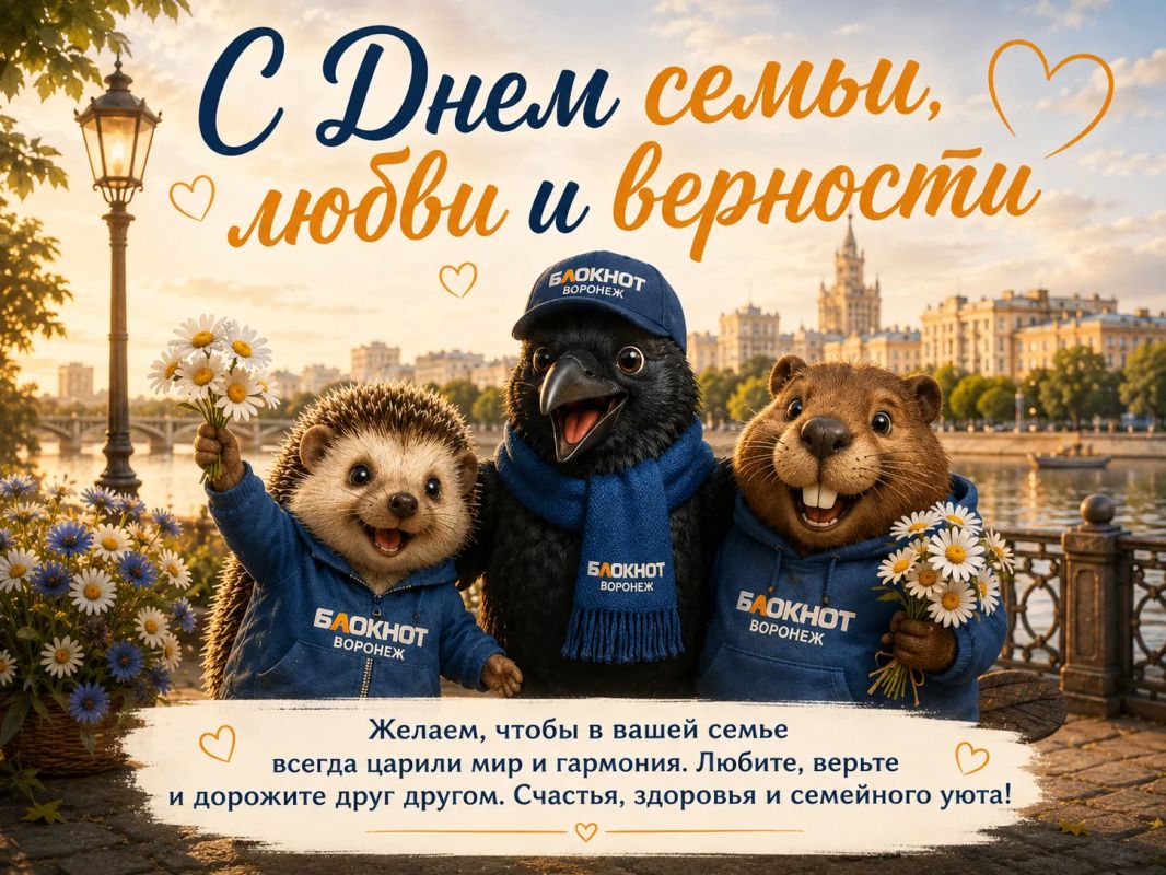 С Днем семьи, любви и верности!
