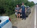 Сотрудники Госавтоинспекции по Кантемировскому району помогли автоледи в сложной ситуации на дороге