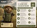 10 июля - в народном календаре праздник Самсон Сеногной - день, когда начинается массовый сенокос, а погода может преподнести сюрпризы