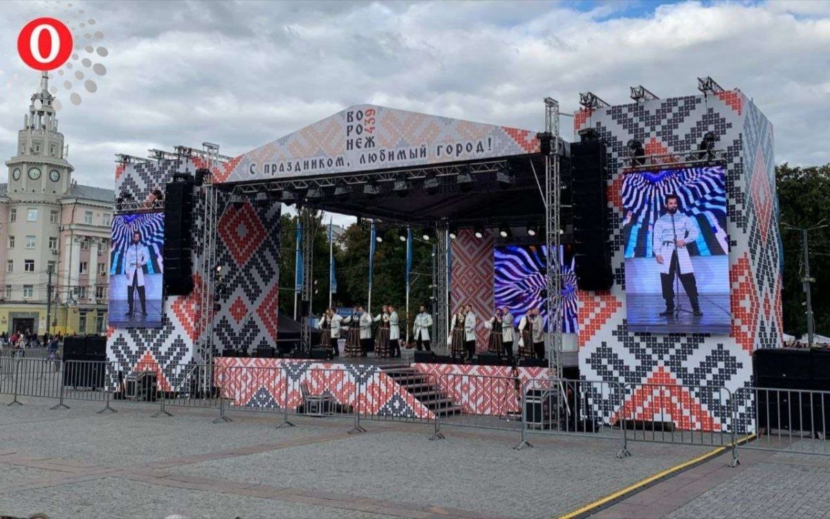 На неделю раньше отпразднуют День города в Воронеже