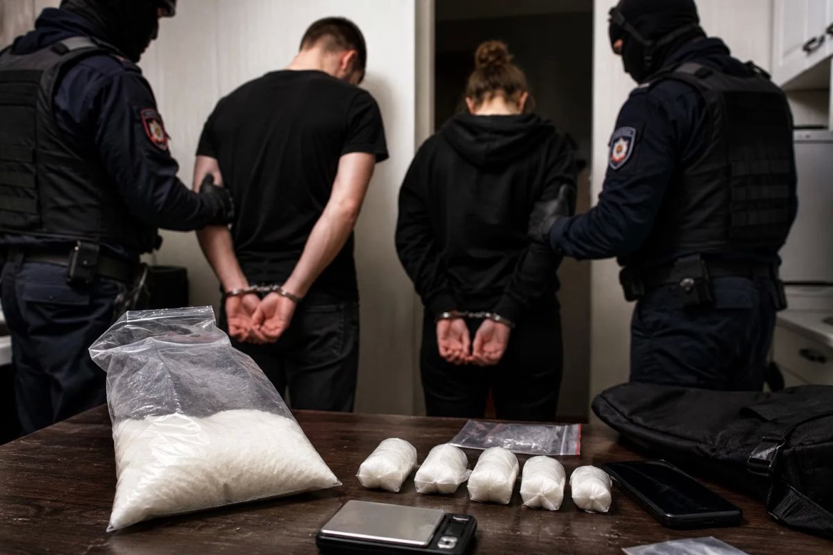 В Воронеже задержали пару с крупной партией синтетических наркотиков