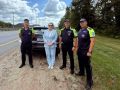 Госавтоинспекторы Воронежской области пришли на помощь автоледи в сложной ситуации на трассе