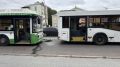 Два автобуса столкнулись утром на Московском проспекте