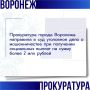Прокуратура города Воронежа утвердила обвинительное заключение по уголовному делу в отношении 32-летней местной жительницы