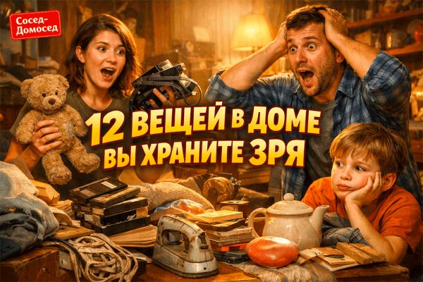 Как избавиться от хлама: 12 вещей, которые вы храните зря