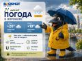 Погода 21 июля:. Днем +20, а вечером +19