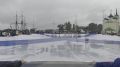 Концерт в День ВМФ проходит в Воронеже под проливным дождём