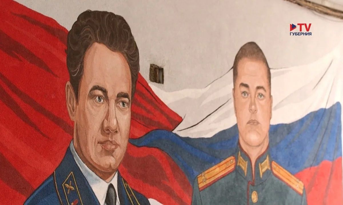 В центре Воронежа осквернили мурал, посвящённый военным