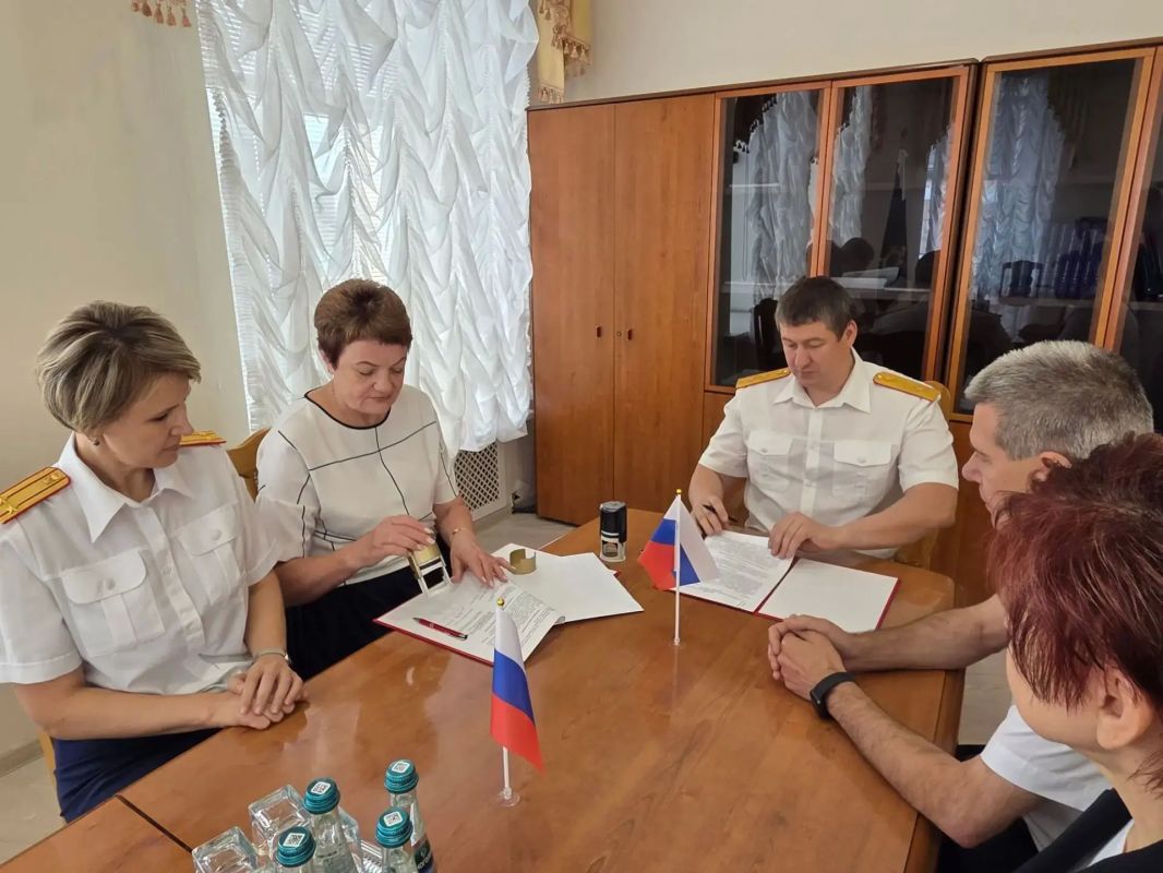 В региональном следственном управлении СК России подписан договор о создании профильных кадетских классов Следственного комитета России В региональном следственном управлении СК России подписан договор о создании профильных кадетских классов Следственного комитета России