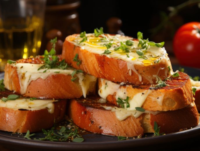 Вкусные гренки: простой рецепт из черного хлеба с сыром и яйцом