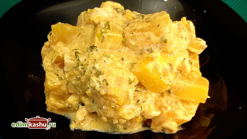 Погружаемся в мир тыквы: вкусный и простой рецепт с метанным соусом для уютного ужина