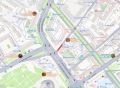 Участок центральной улицы Воронежа перекроют на 2,5 дня из-за работ на тепловых сетях