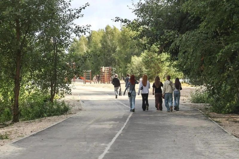 Первые признаки благоустройства появились на набережной Артамонова в Воронеже Первые признаки благоустройства появились на набережной Артамонова в Воронеже