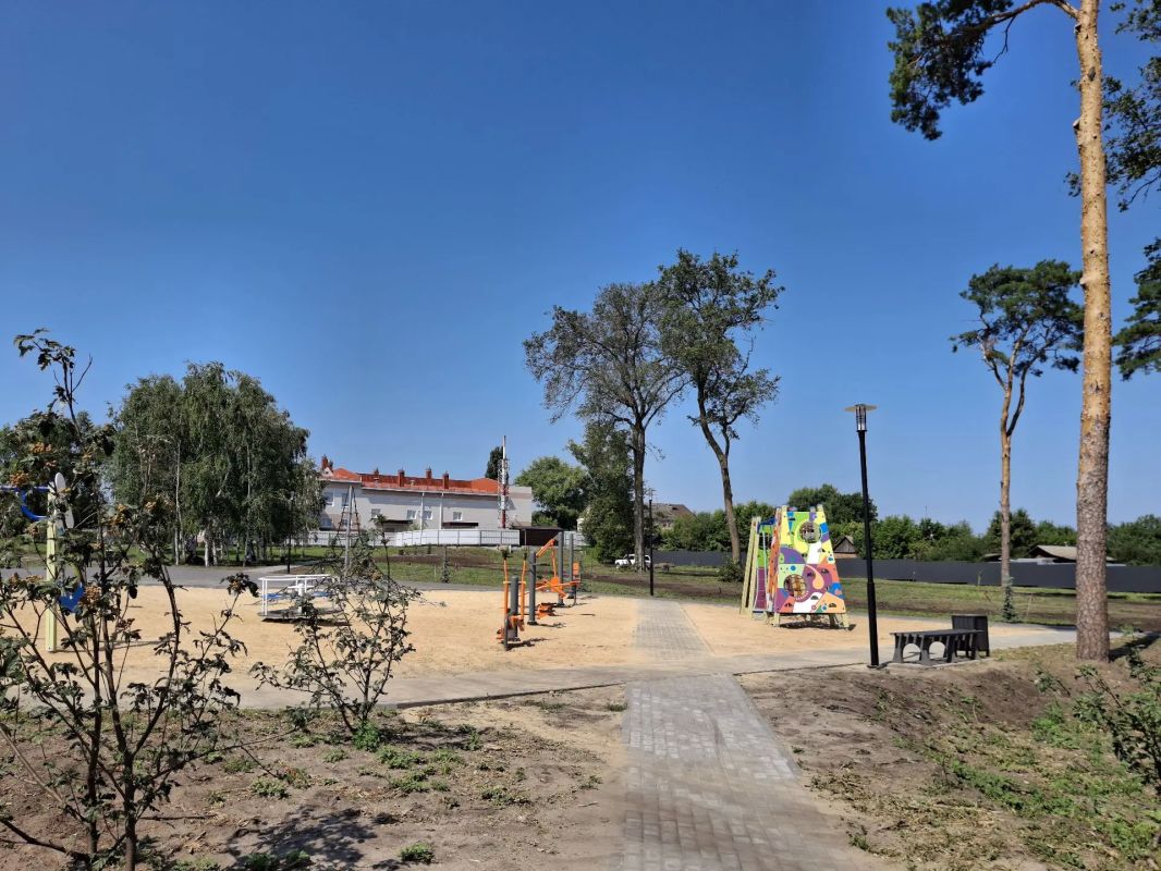 В рабочем поселке Нижний Кисляй Бутурлиновского района благоустроен парк В рабочем поселке Нижний Кисляй Бутурлиновского района благоустроен парк
