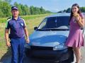 Воронежские полицейские помогли девушке, которая по пути из Волгоградской области пробила колесо