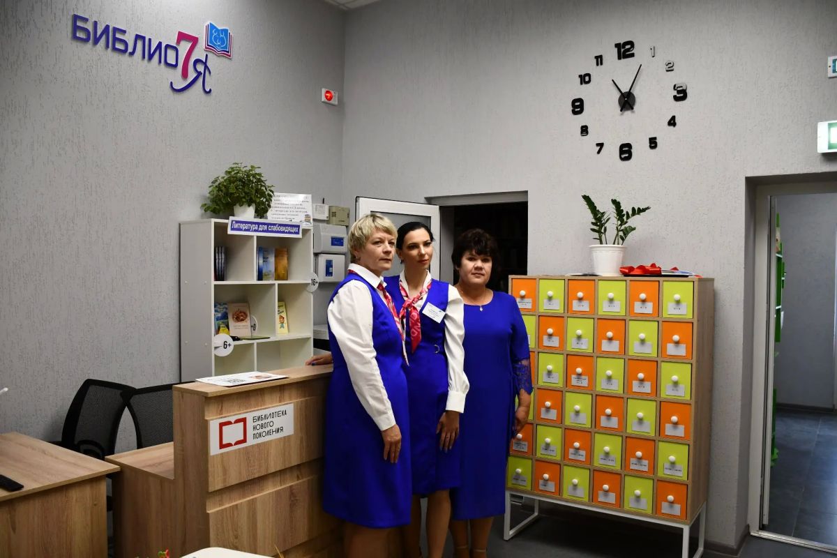 В Лисках открылась третья модельная библиотека В Лисках открылась третья модельная библиотека