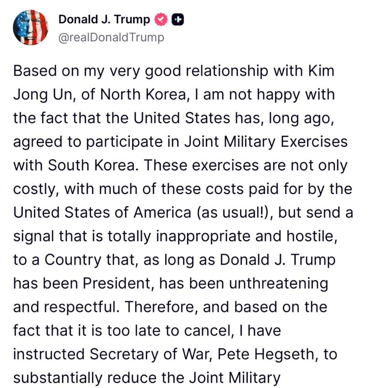 Трамп подбивает клинья к Северной Корее Трамп подбивает клинья к Северной Корее