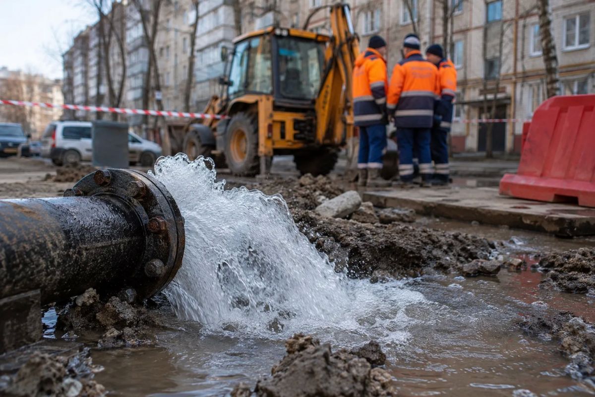 В Воронеже прокуратура взялась за затянувшиеся аварии на водопроводе