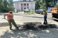 В частном секторе Железнодорожного района активно ведутся дорожные работы
