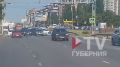 Кадрами массового ДТП на Московском проспекте делятся воронежцы