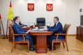 Сегодня в стенах регионального парламента встретились с заместителем председателя Госдумы Алексеем Васильевичем Гордеевым