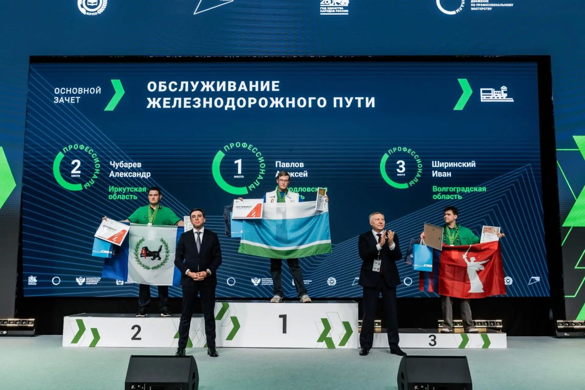Студенты техникумов Росжелдора стали победителями и призёрами финала чемпионата «Профессионалы» Студенты техникумов Росжелдора стали победителями и призёрами финала чемпионата «Профессионалы»