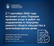 С 1 сентября 2026 года вступает в силу Порядок приемки услуг и работ по содержанию и текущему ремонту общего имущества в многоквартирном доме (приказ Минстроя России от 22.05.2026 №318/пр)