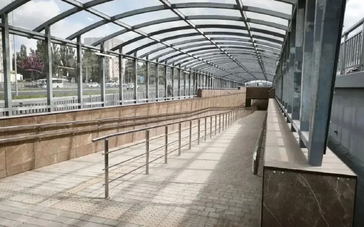 Подземный пешеходный переход открыли на улице Остужева в Воронеже сегодня, 29 августа, в рамках реконструкции развязки