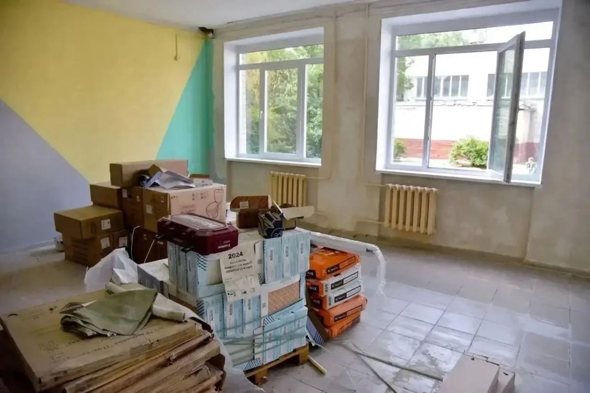 В воронежской школе № 30 делают самый крупный за последние полвека ремонт В воронежской школе № 30 делают самый крупный за последние полвека ремонт