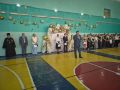 Депутат Воронежской городской Думы, представитель фракции «Единая Россия» Алексей Золотарёв выступил с приветственным словом на торжественной линейке в школе №84 в микрорайоне Тенистый