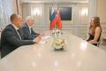 Дарья Клепикова поделилась с губернатором планами на предстоящий Кубок мира