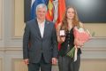 Как прошла встреча воронежского губернатора со звездой плавания Дарьей Клепиковой