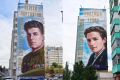 В Красноярске появились муралы с портретами Героев Советского Союза