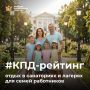 #КПД-рейтинг: санаторно-курортное лечение и отдых в оздоровительных лагерях