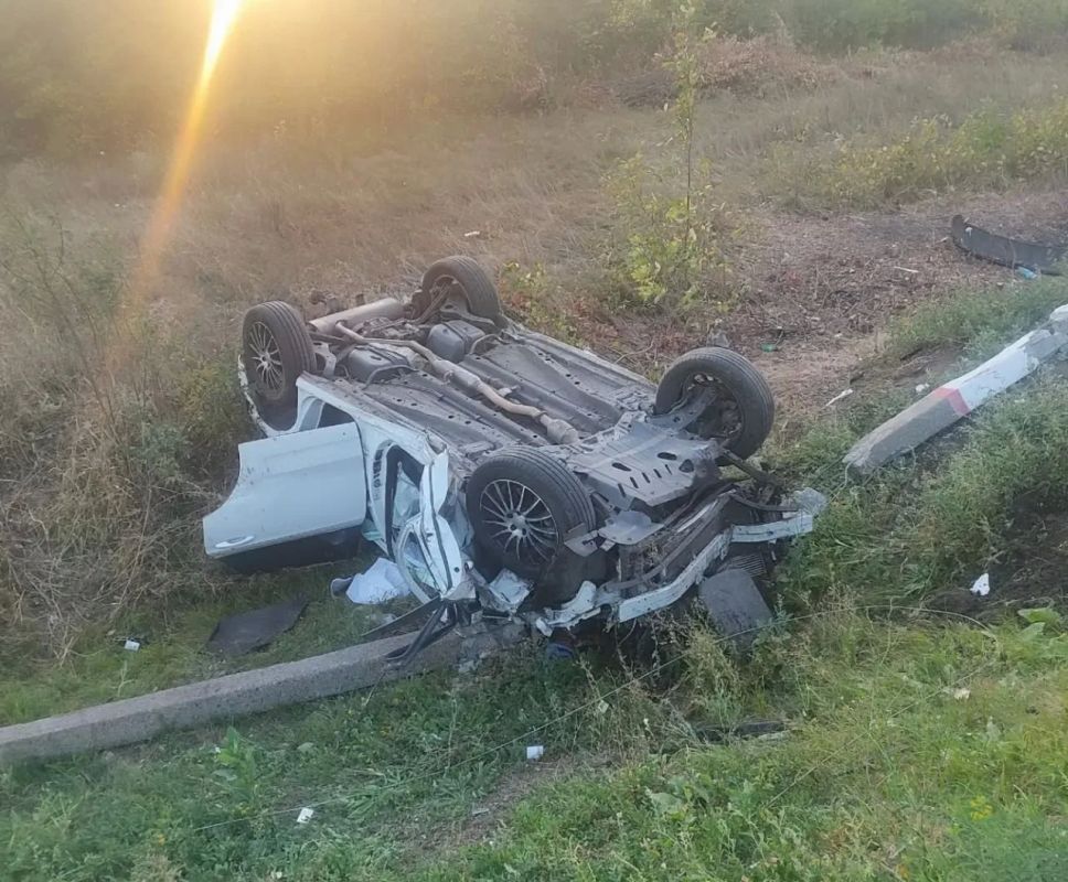 Под Павловском на трассе М-4 «Дон» водитель Haval врезался в опору ЛЭП и погиб