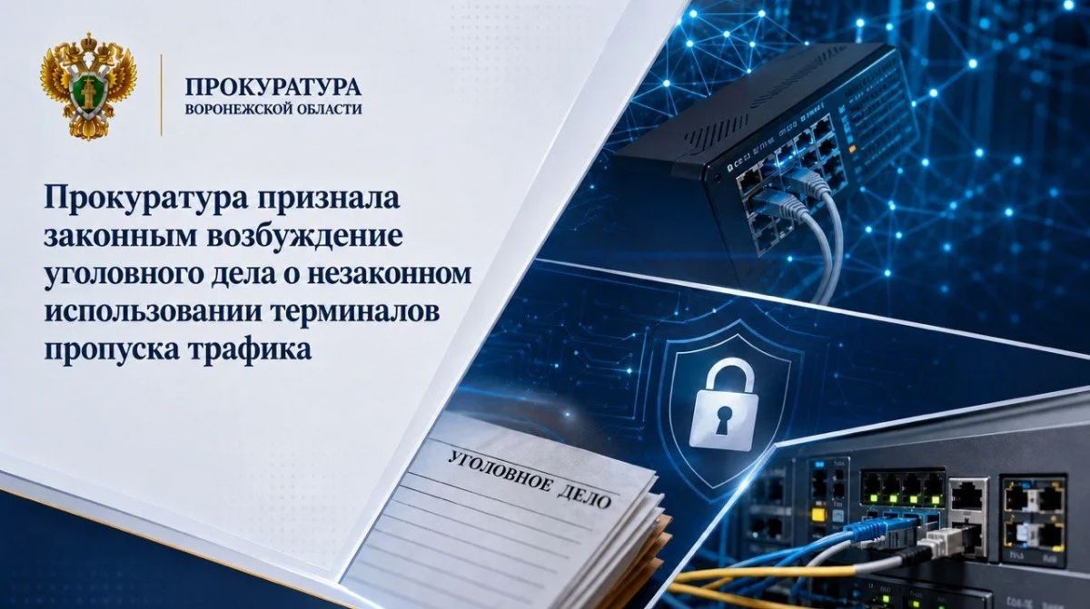 Прокуратура признала законным возбуждение уголовного дела об использовании терминалов пропуска трафика
