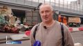 Владелец киоска на Остужева, который два года тормозил развязку, высказался насчёт сноса