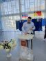 Руководитель управления ветеринарии Воронежской области Михаил Миньков вместе со своим коллективом проголосовал на выборах депутатов Государственной Думы