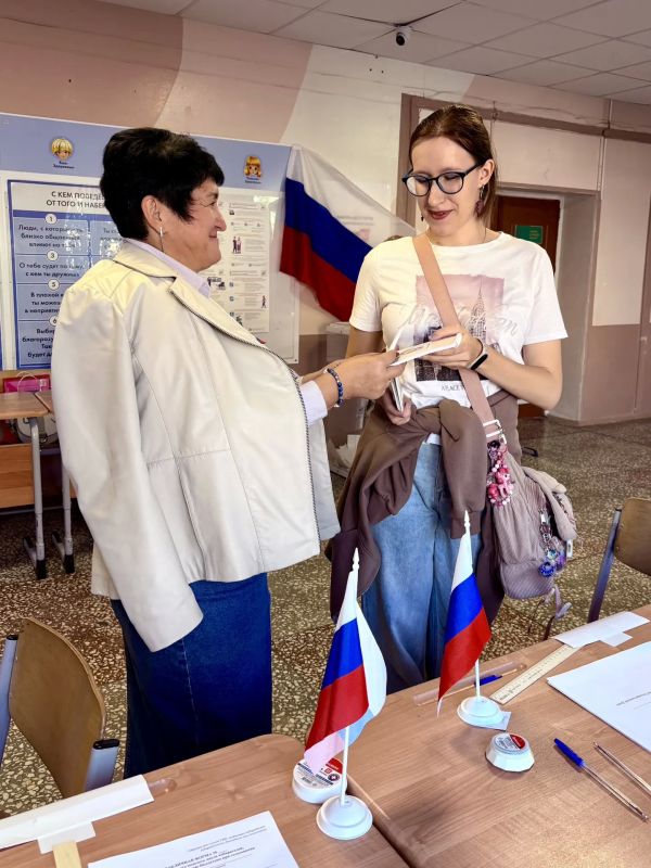 Второй день голосования в Железнодорожном районе Второй день голосования в Железнодорожном районе